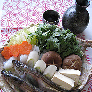 ハタハタの鍋物